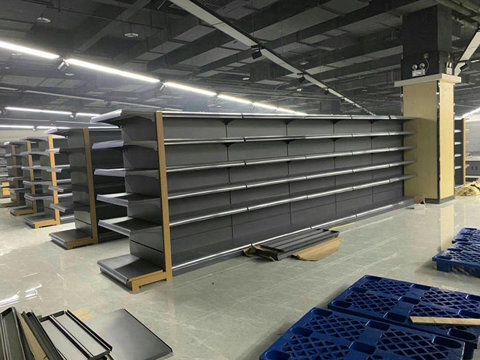 安陽內黃世紀華聯(lián)超市貨架案例